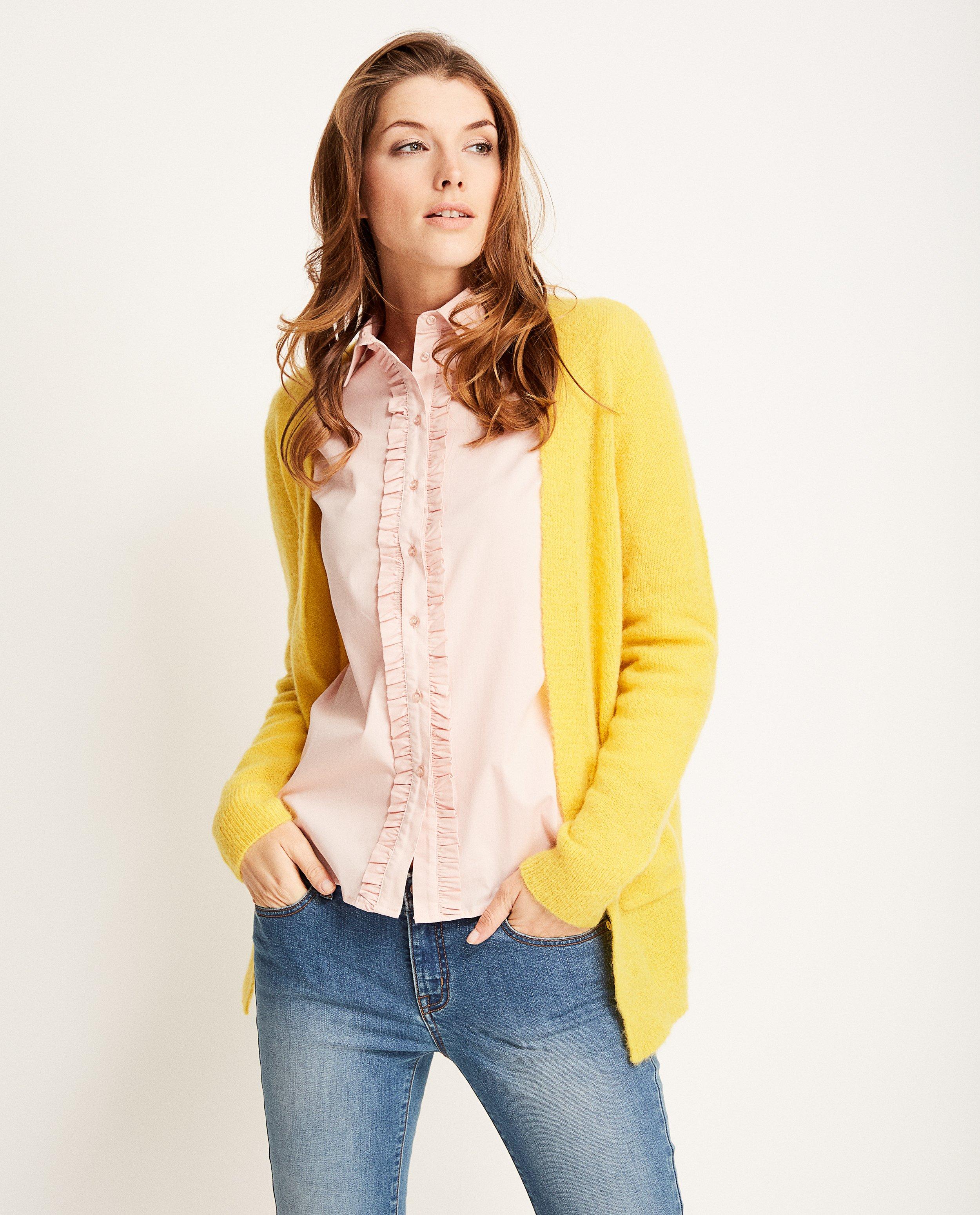 Cardigans - Gilet jaune vif