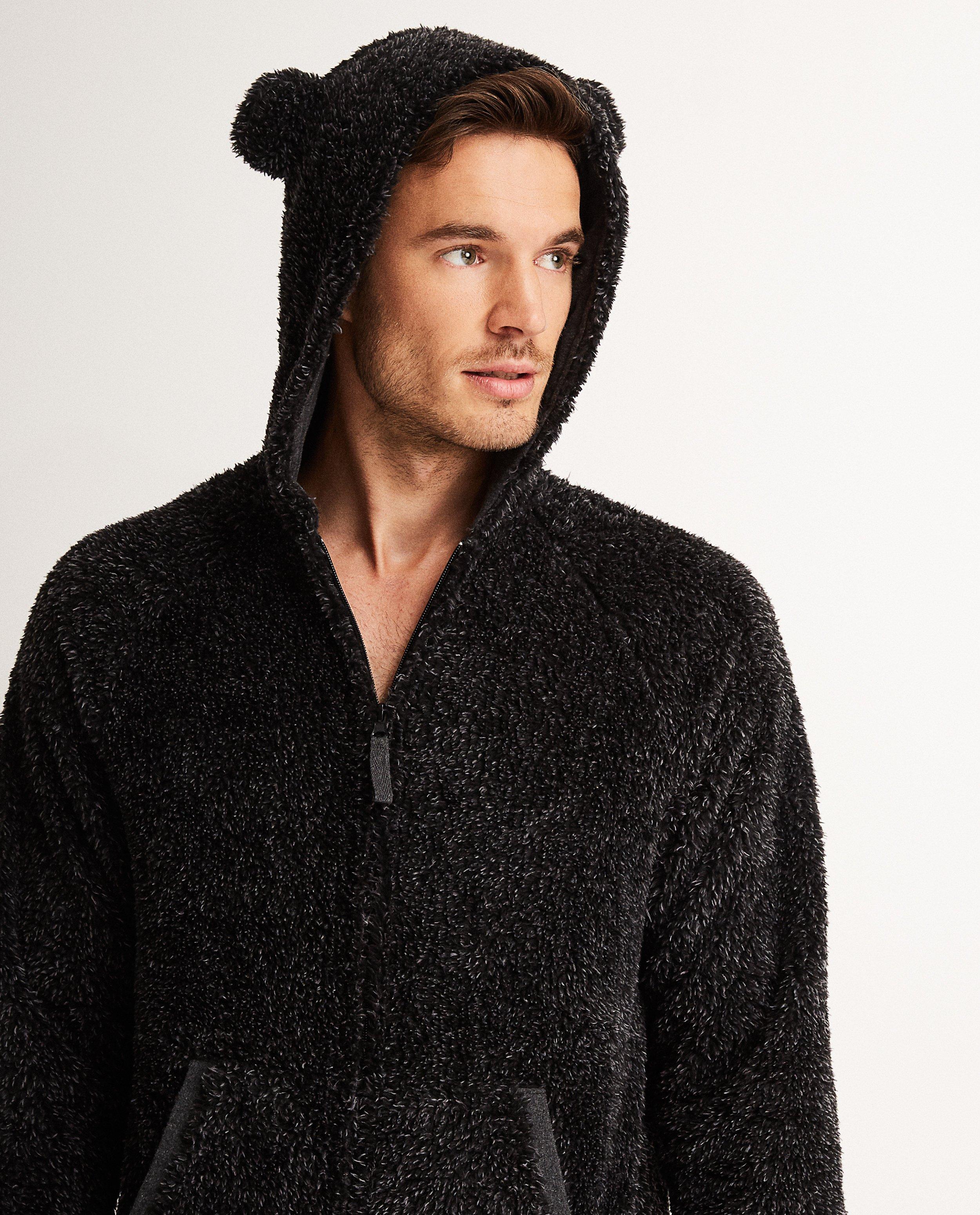 Nachtkleding - Donkergrijze onesie