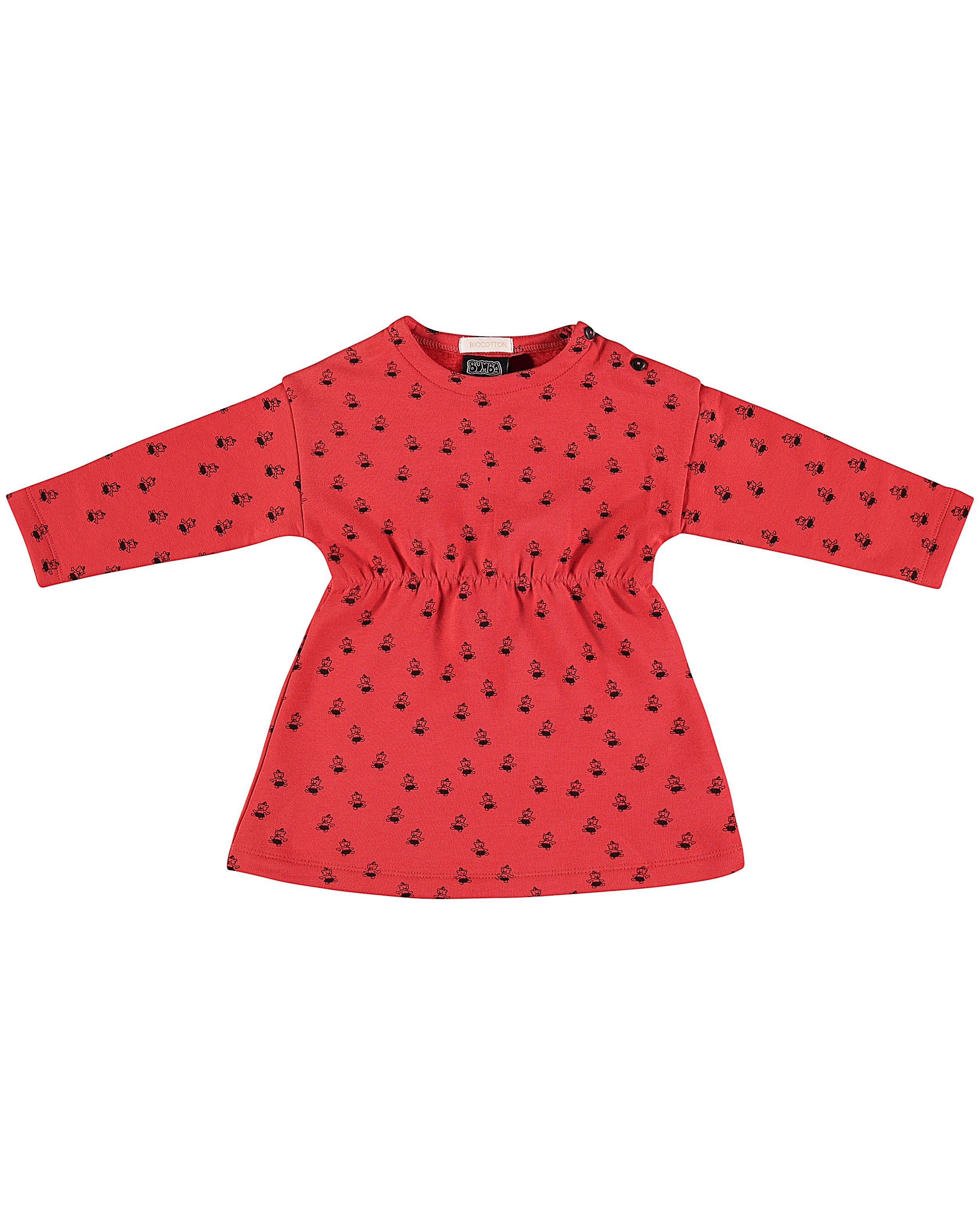 Robe rouge brique - imprimé, Bumba - Bumba