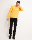 Gele sweater - met opschrift, Hampton Bays - Hampton Bays