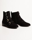 Chaussures - Bottines noires avec boucles et rivets