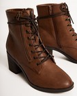 Schoenen - Bruine boots met hak