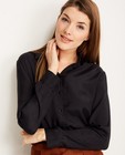 Hemden - Zwarte hemdsblouse