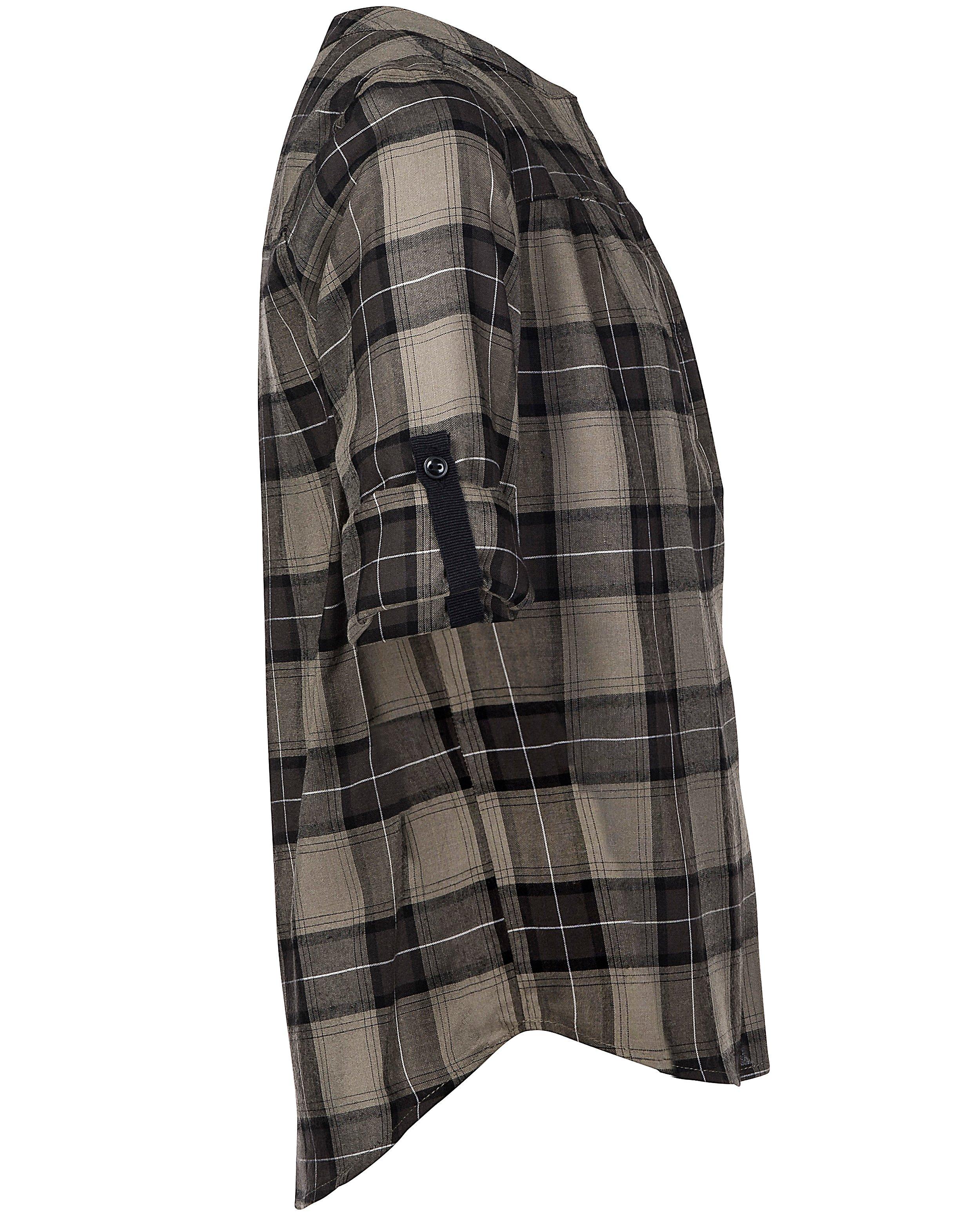 Geruite blouse - Product Detail - khaki - afbeelding nummer 7