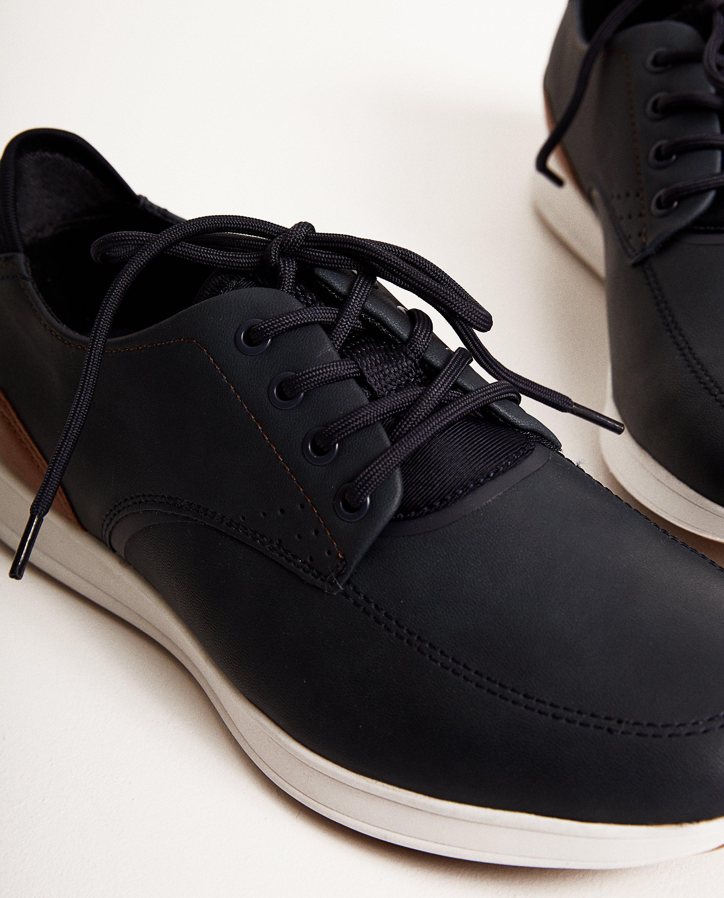 Schoenen - Nachtblauwe veterschoenen