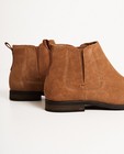 Schoenen - Suède boots in camel