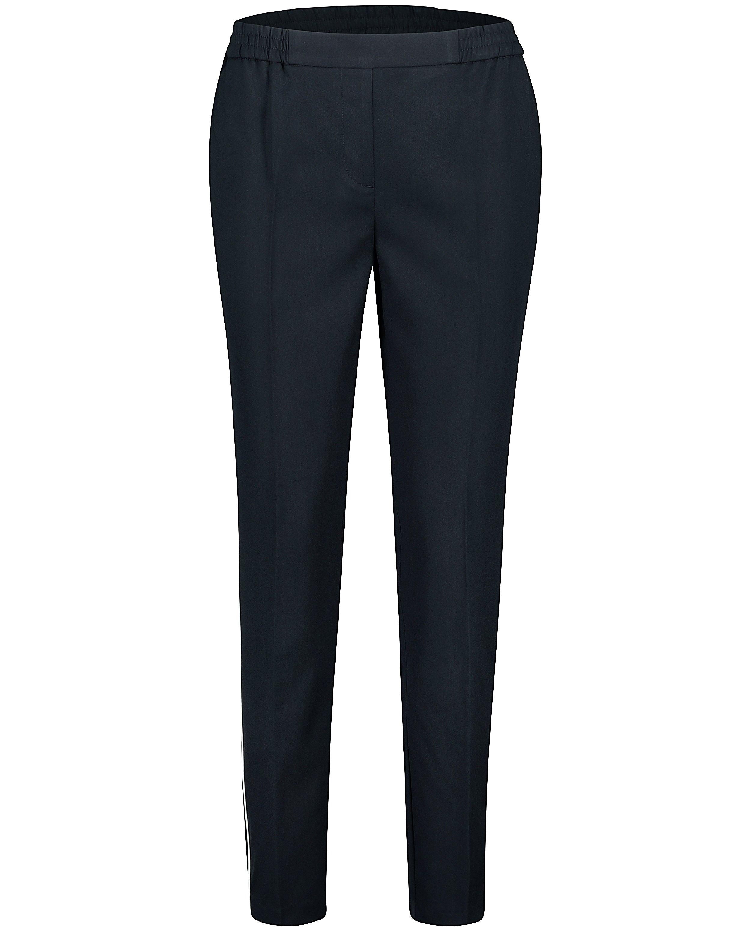 Zwarte broek - met wit biesje - Groggy