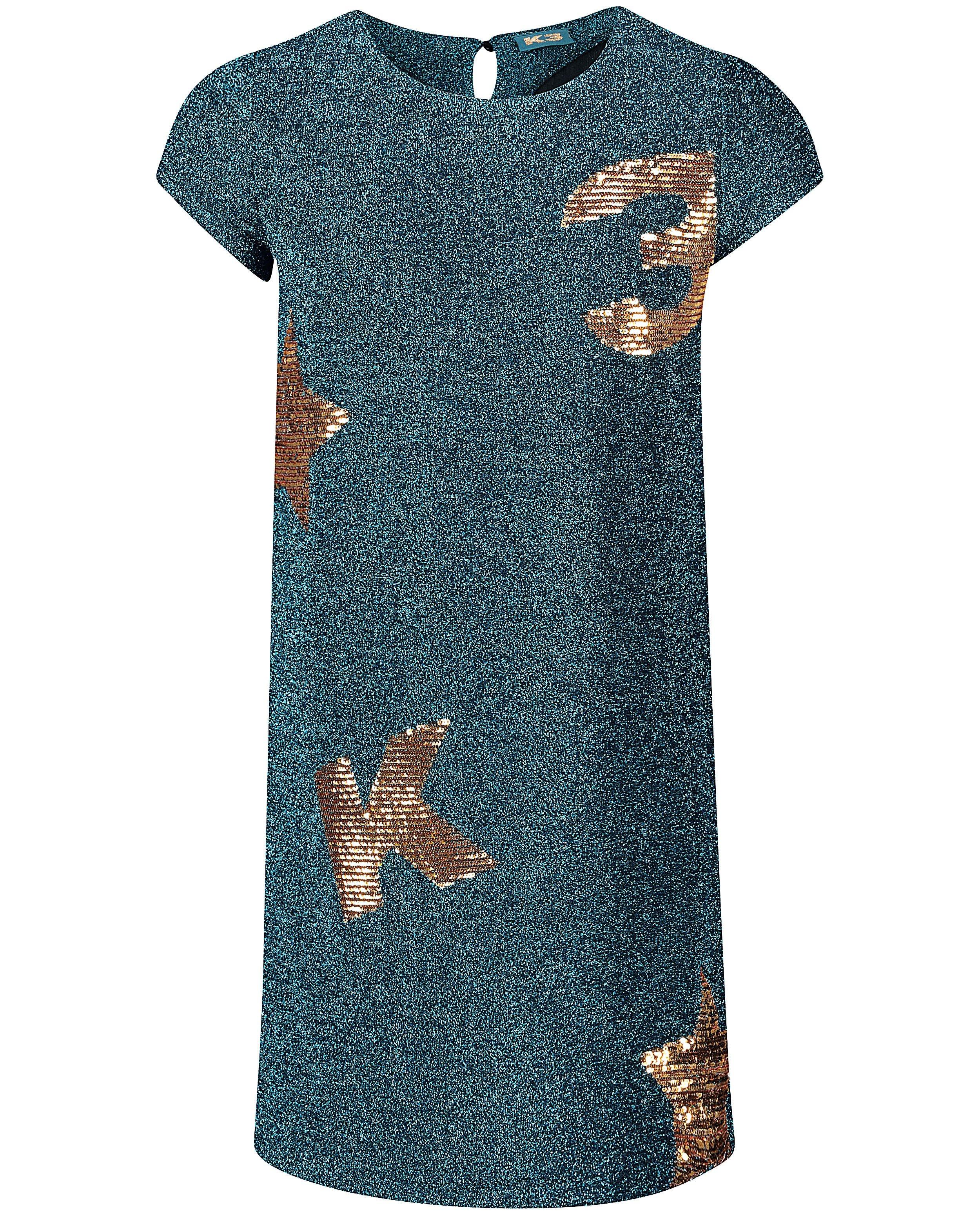 Robes - Robe avec fil métallisé K3