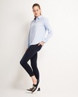 Donkerblauwe skinny jeans - met wassing - JBC