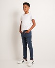 Jeans skinny délavé - bleu - JBC