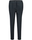 Pantalon gris foncé - carreaux prince-de-Galles - JBC