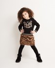 Zwarte sweater - met pailletten tijger - JBC