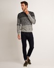 Pull en tricot avec un dégradé - noir et blanc - JBC