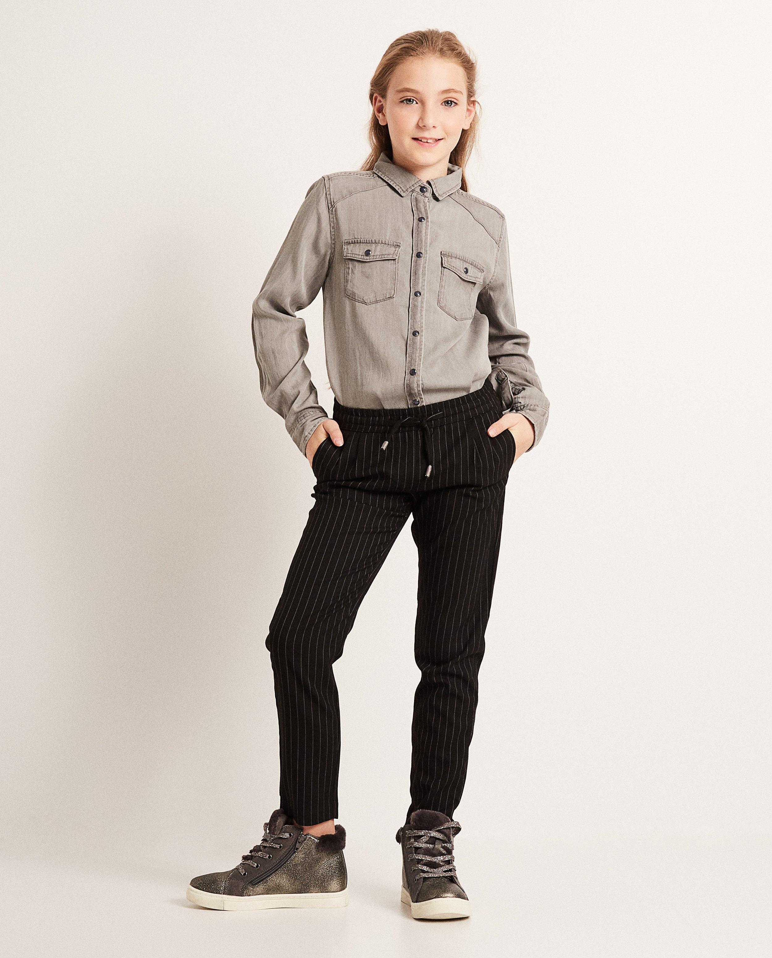 Zwarte broek meisjes 7-14 - Product Detail - zwart - afbeelding nummer 1