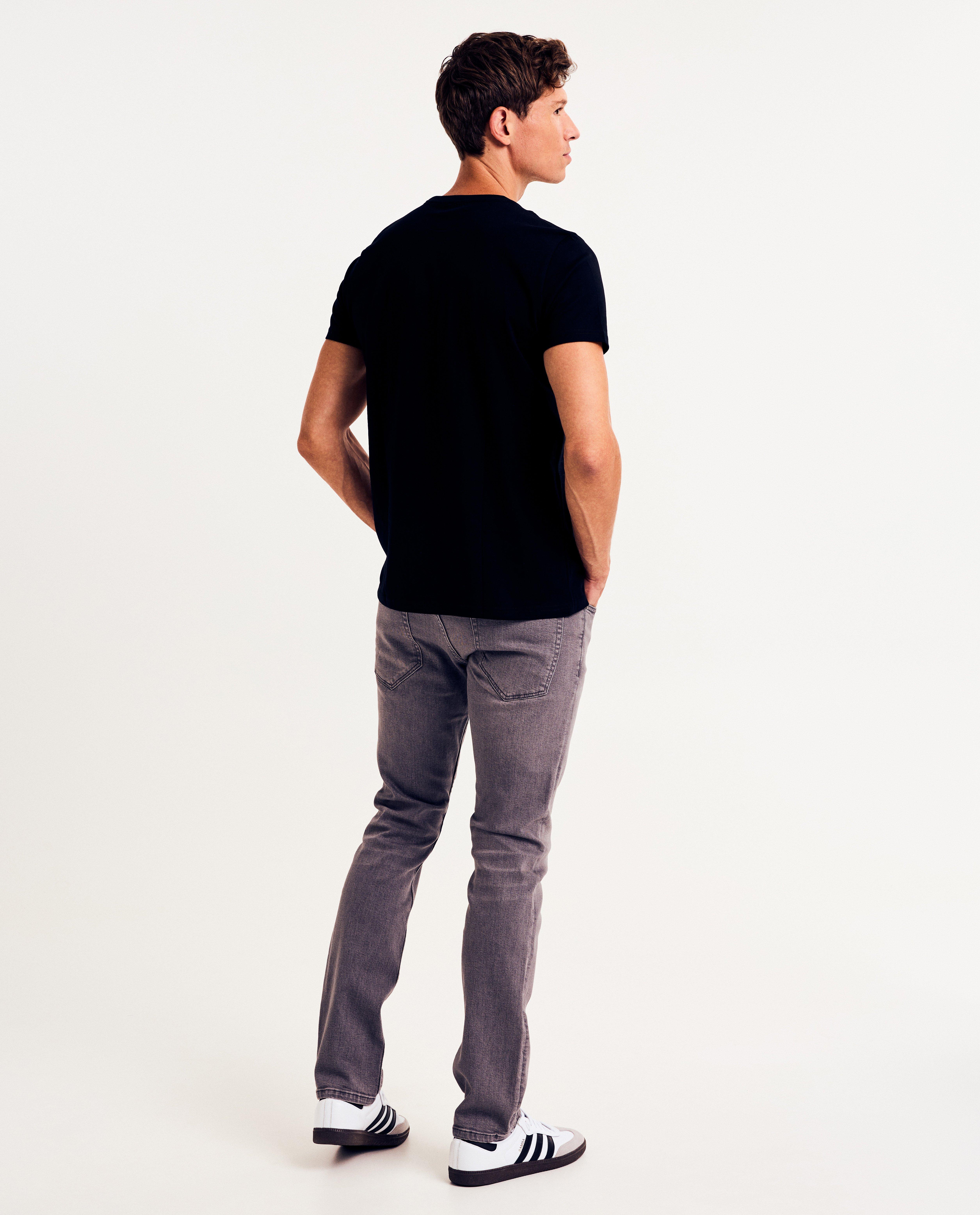 Jeans - Jeans gris clair slim fit Smith