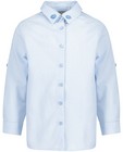 Hemden - Gestreept lichtblauw hemd
