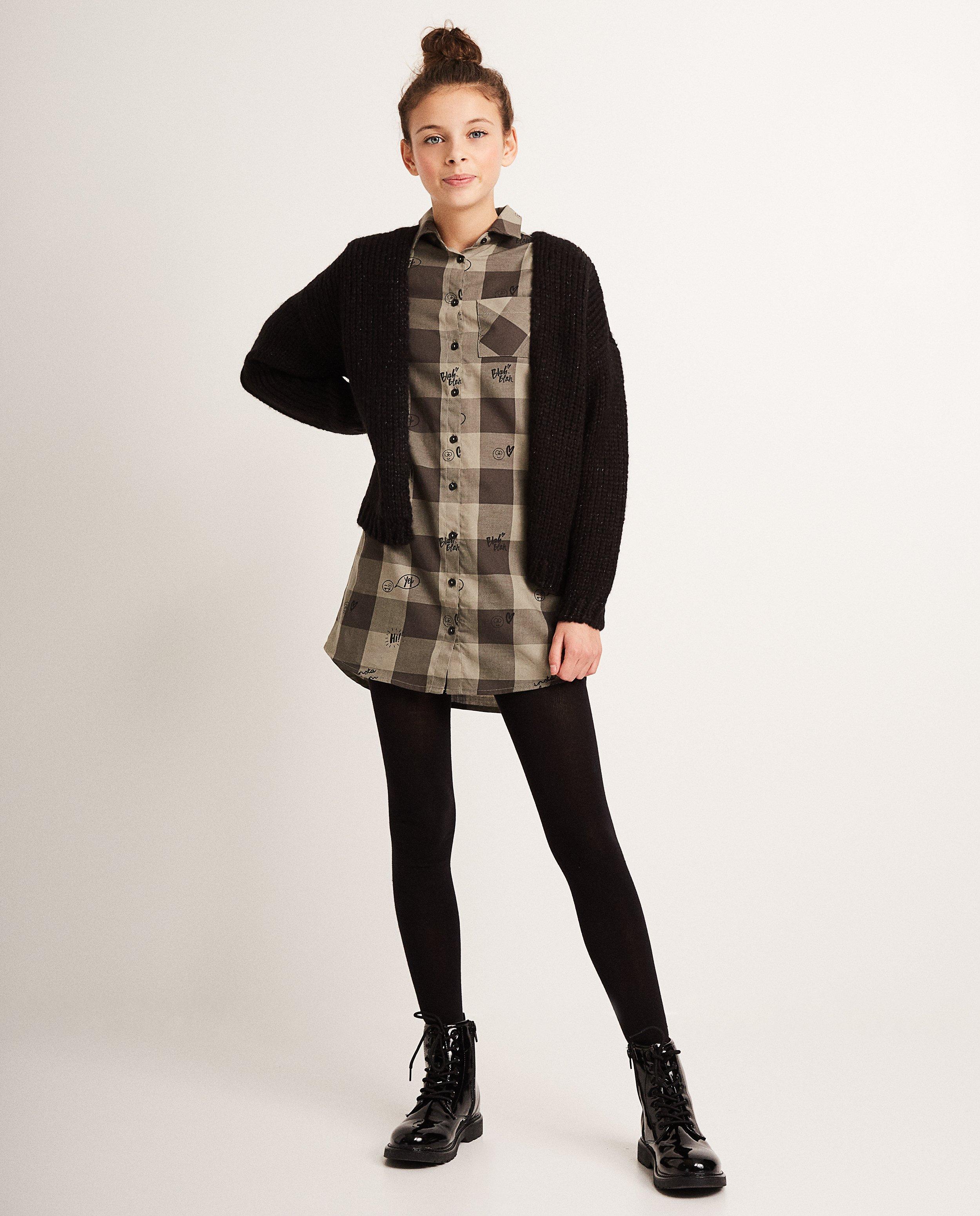 Zwart vest - met mohair - Groggy