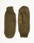 Moufles en tricot - en kaki - Pieces