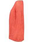 Cardigans - Gilet rouge corail