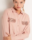 Hemden - Oudroze lyocell hemd