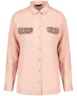 Hemden - Oudroze lyocell hemd