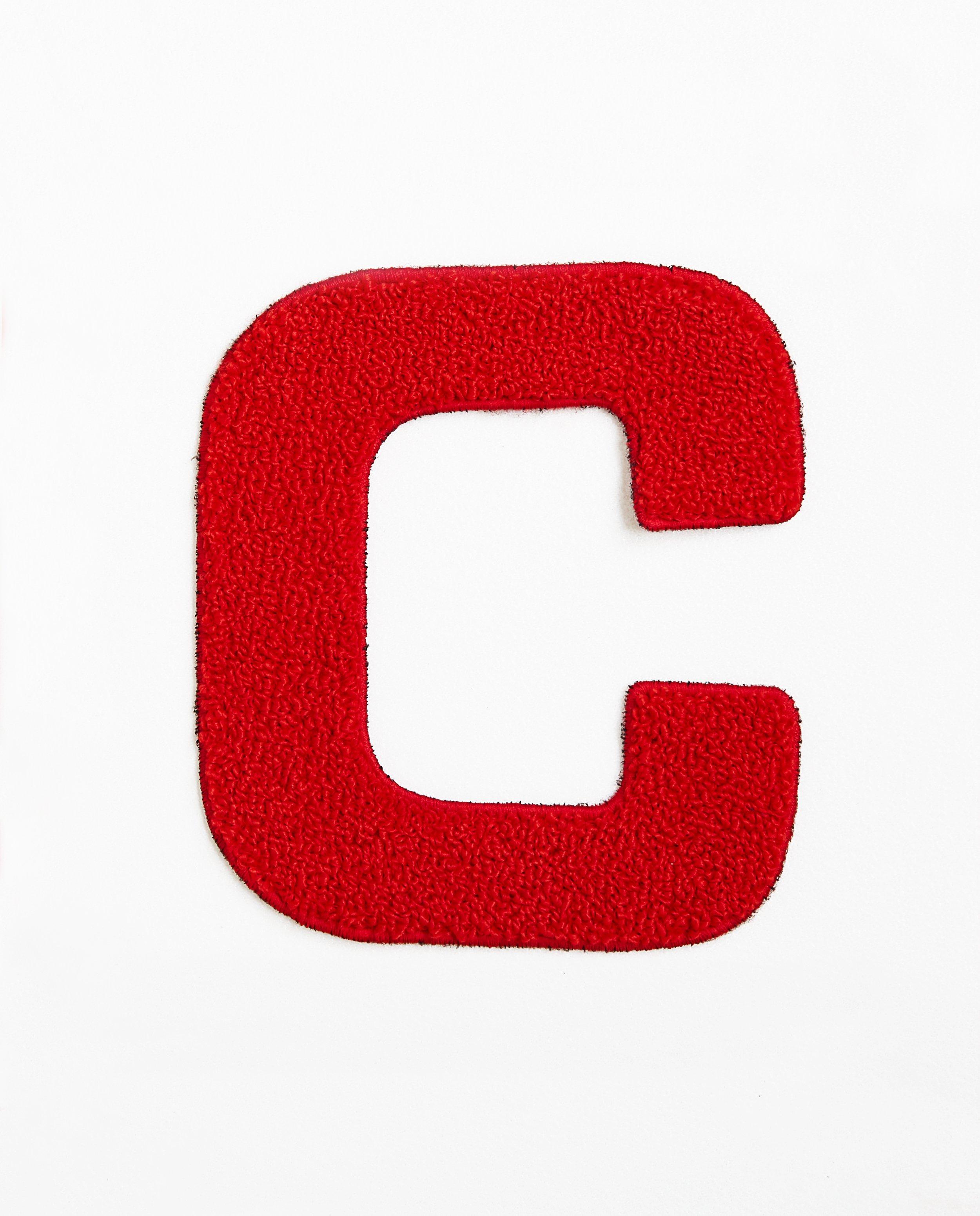 Lettre C rouge - petite - Taille 92 à 134 - JBC