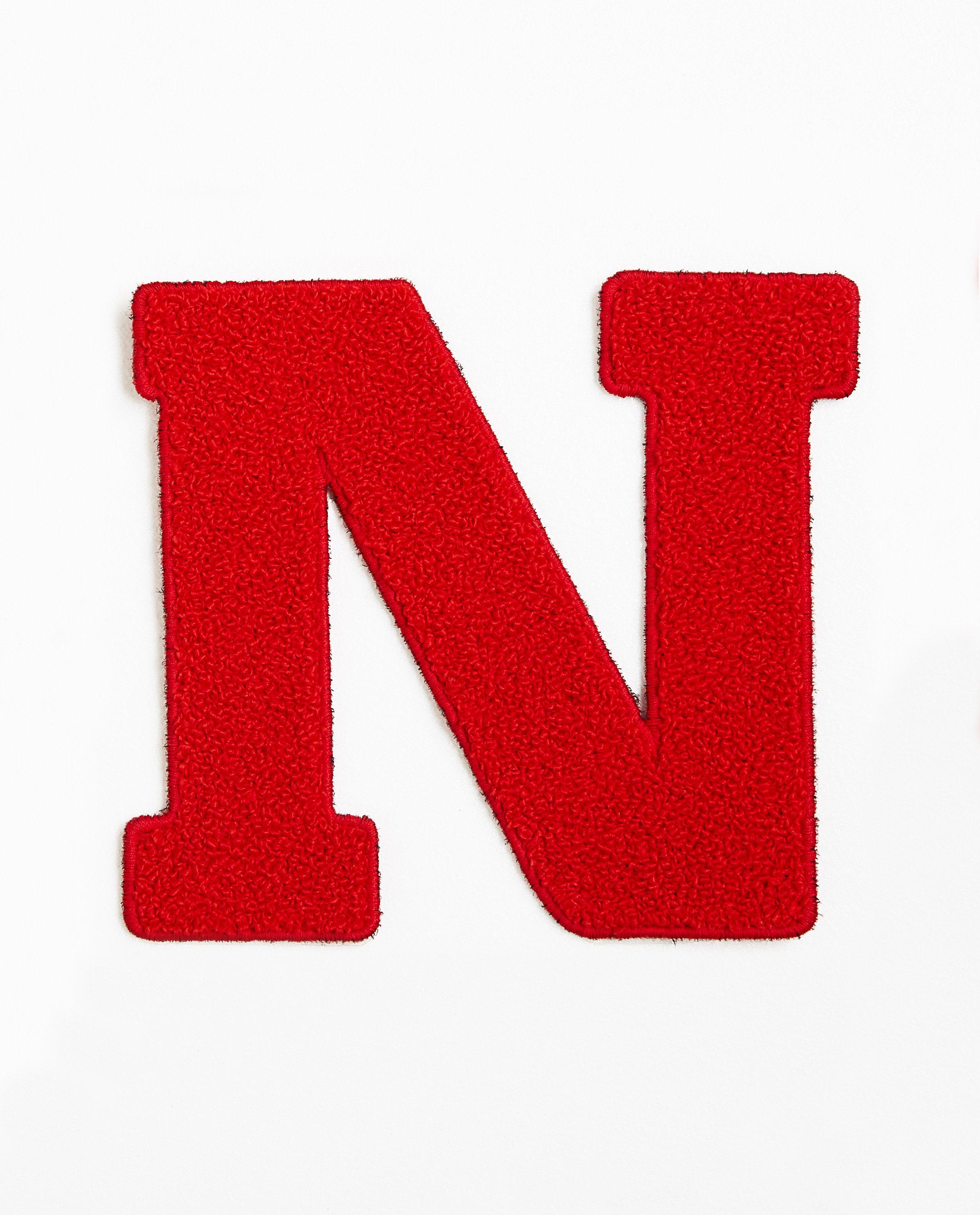 Rode letter N - klein - Product Detail - felrood - afbeelding nummer 1