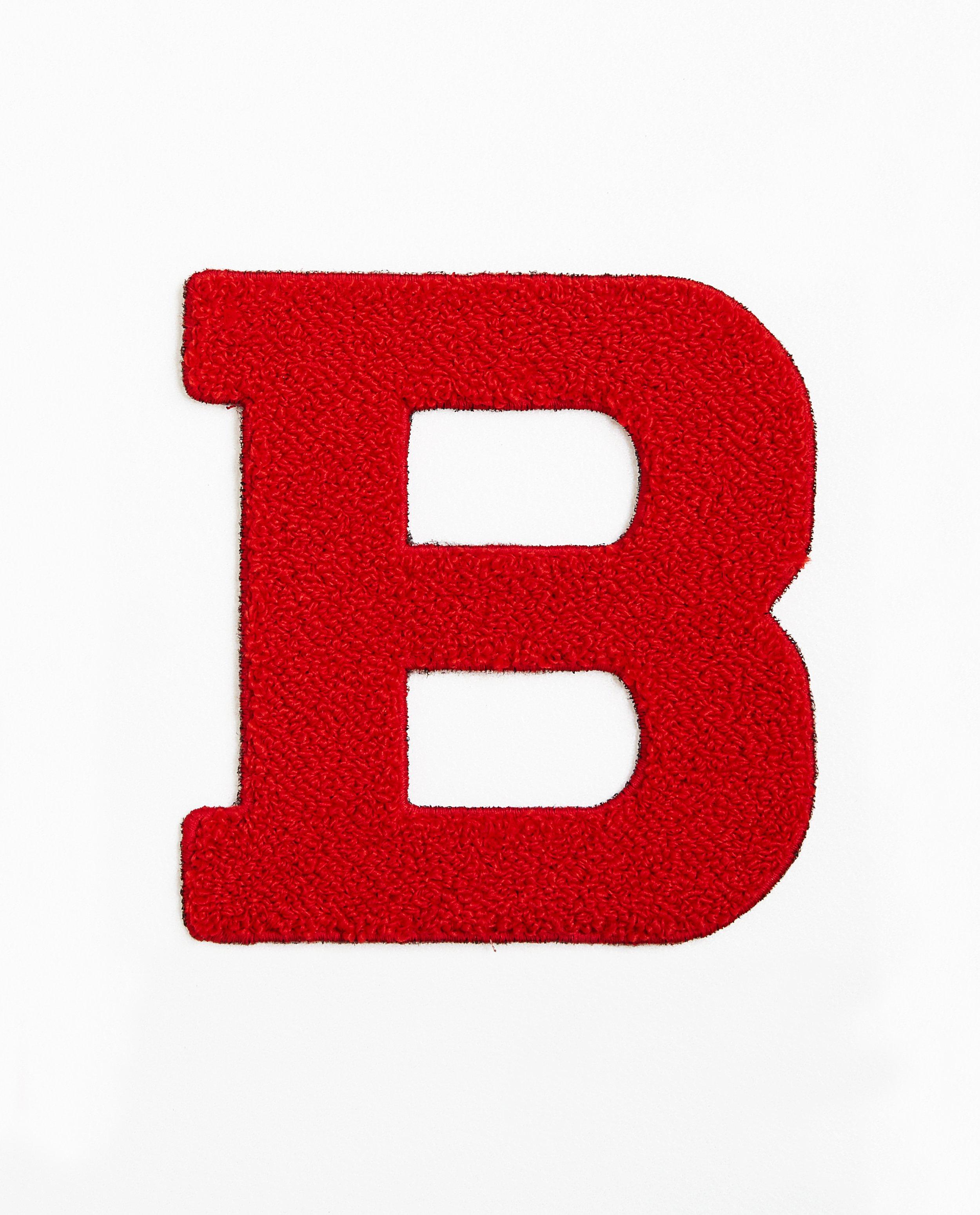 Rode letter B - klein - Maat 92 tot 134 - JBC