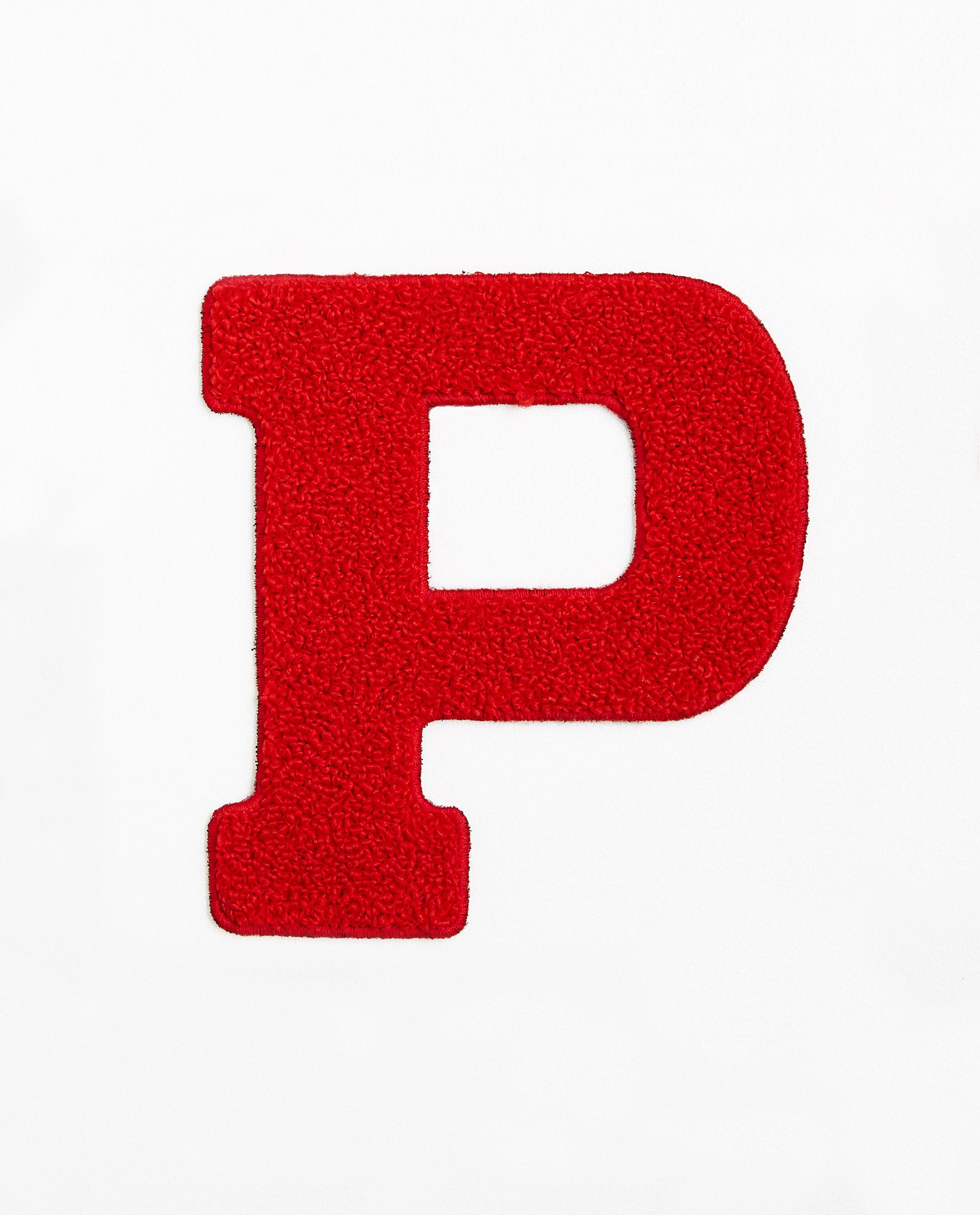 Lettre P rouge - petite - Taille 92 à 134 - JBC