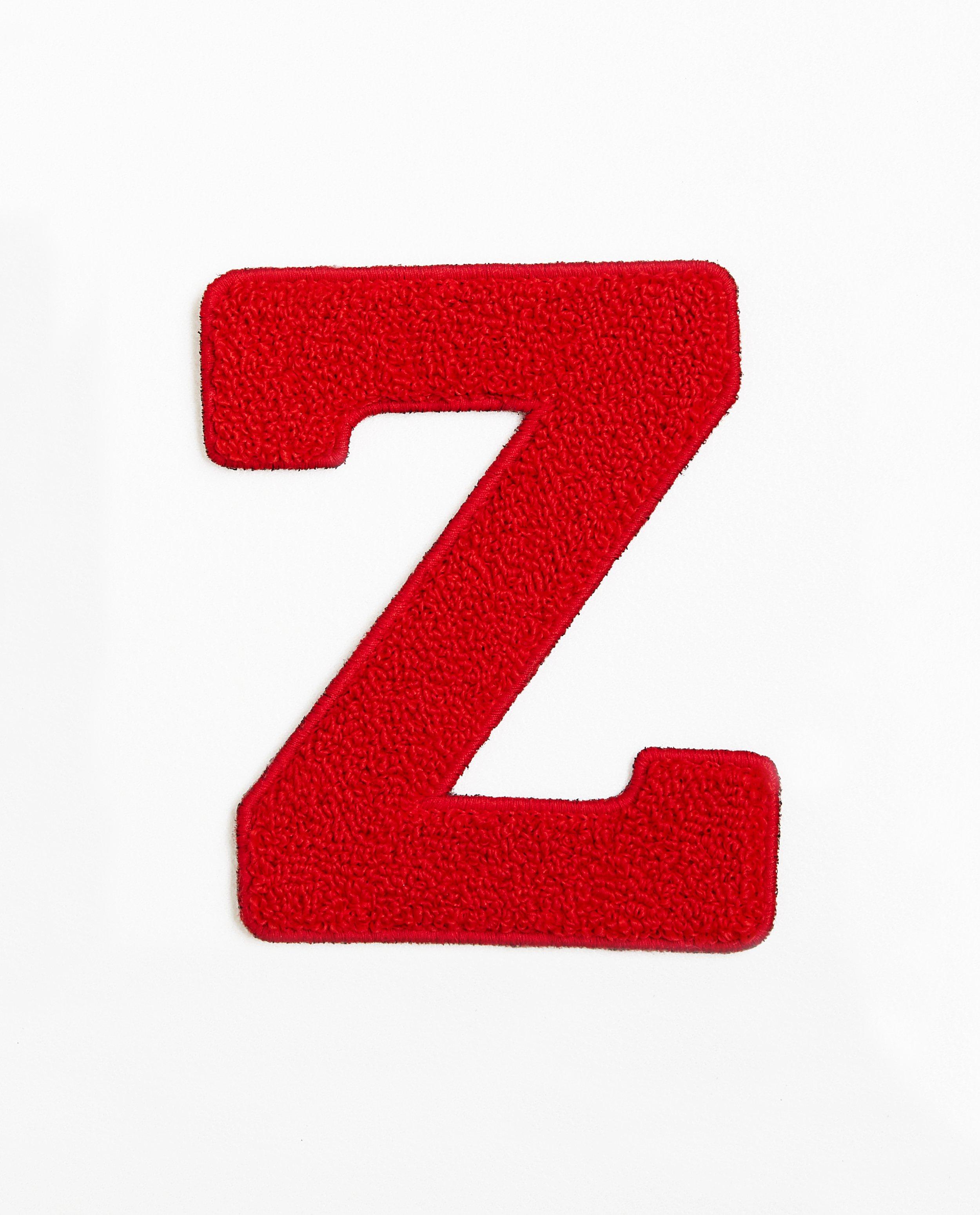 Rode letter Z - klein - Maat 92 tot 134 - JBC
