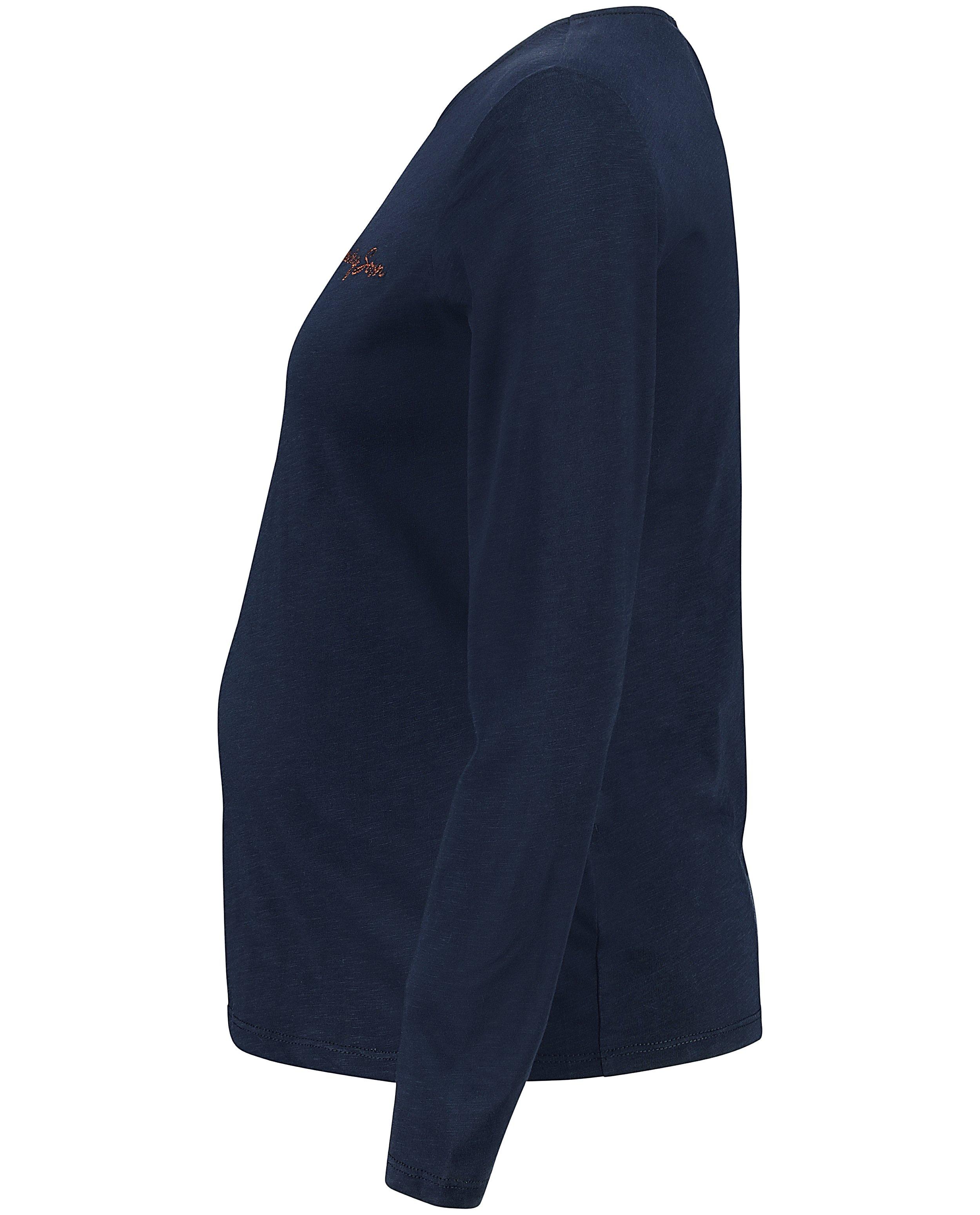 T-shirts - Nachtblauwe longsleeve