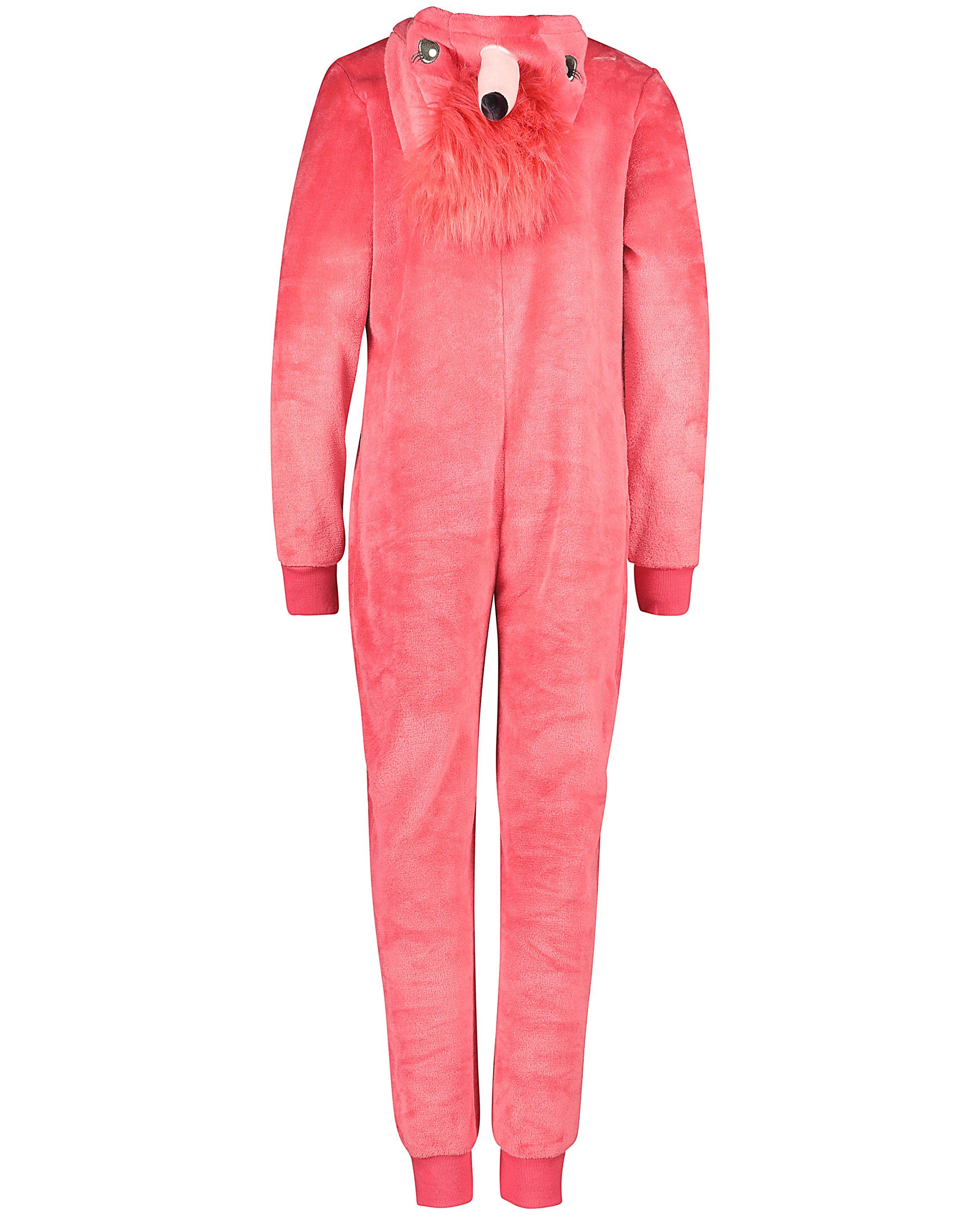 Nachtkleding - Onesie flamingo, 7-14 jaar