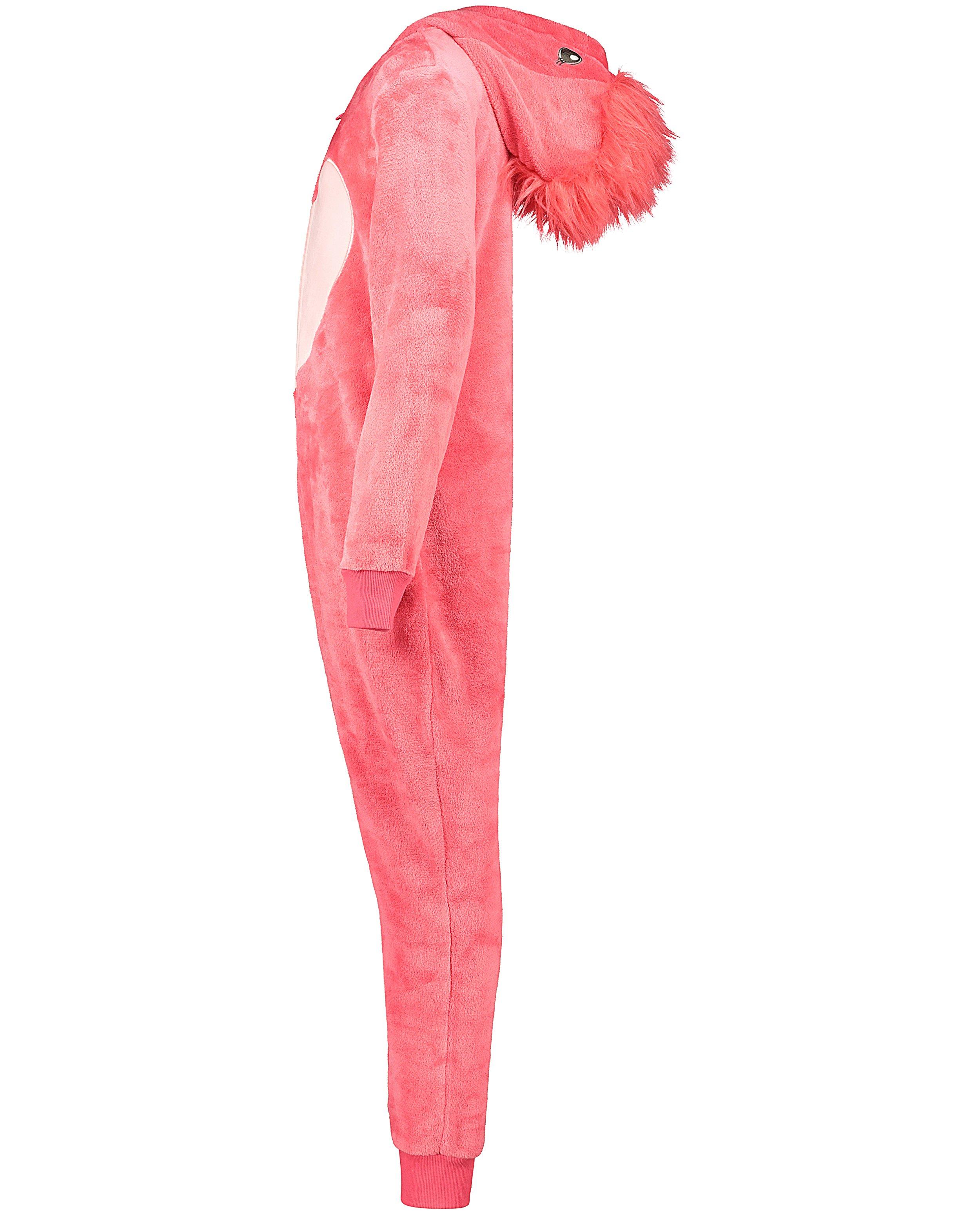 Nachtkleding - Onesie flamingo, 7-14 jaar