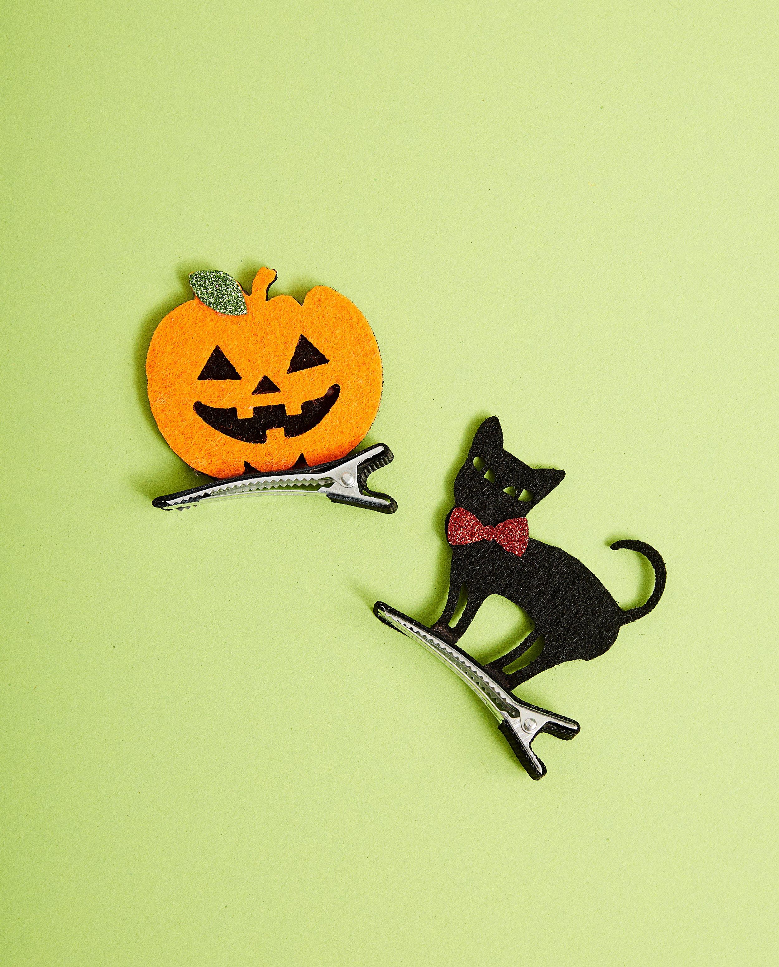 Épingle Halloween - chat et potiron - JBC