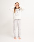 Pyjama met opschrift - en luiaardprint - JBC