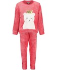 Nachtkleding - Donkerroze pyjama