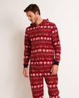 Pyjamas - Combinaison de Noël rouge