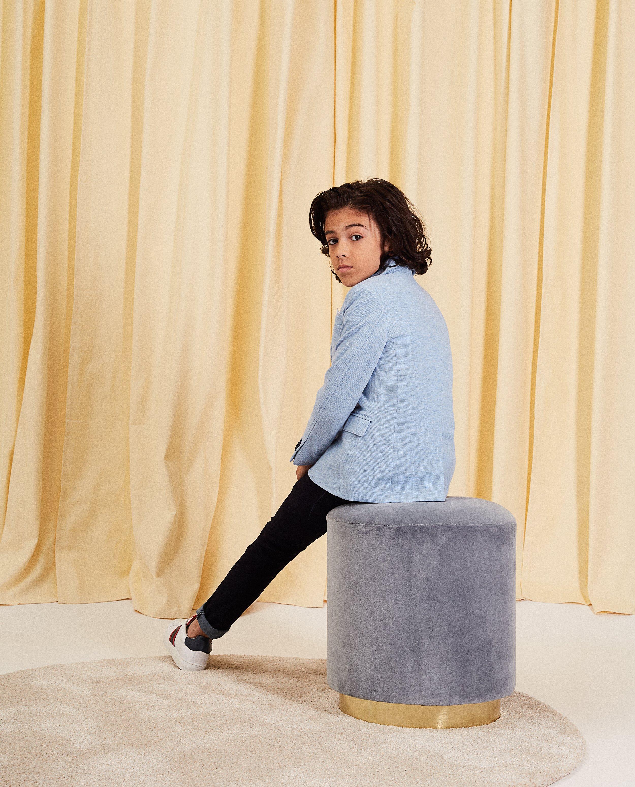 Blazers - Blazer met denim look communie