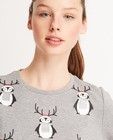 Sweaters - Grijze kersttrui