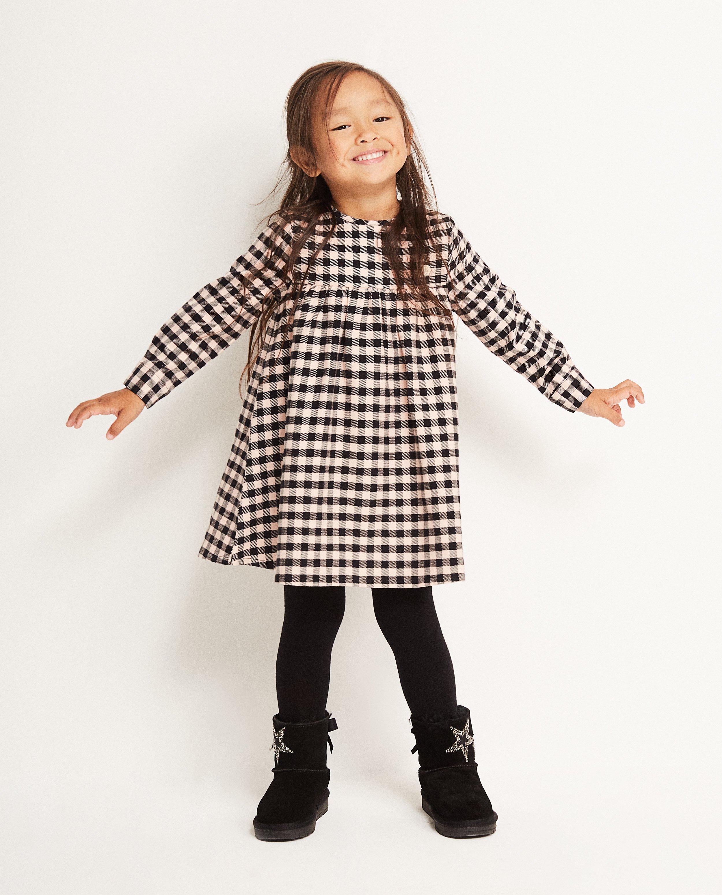Geruite jurk - met roze, Maya - Maya