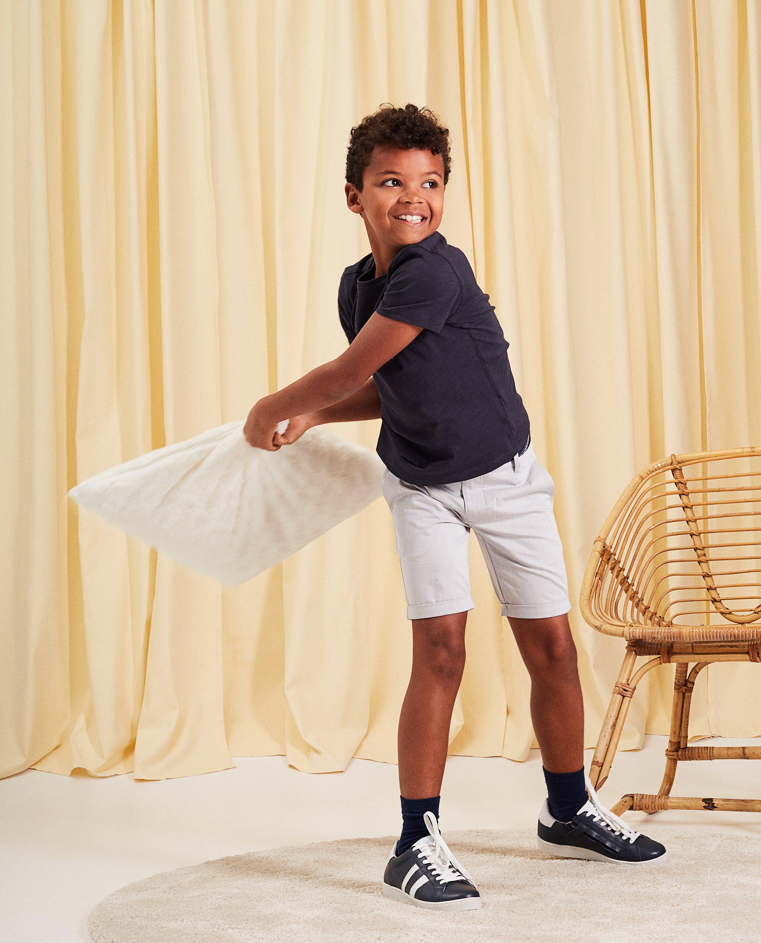 Short chino avec ceinture communion - look denim - JBC