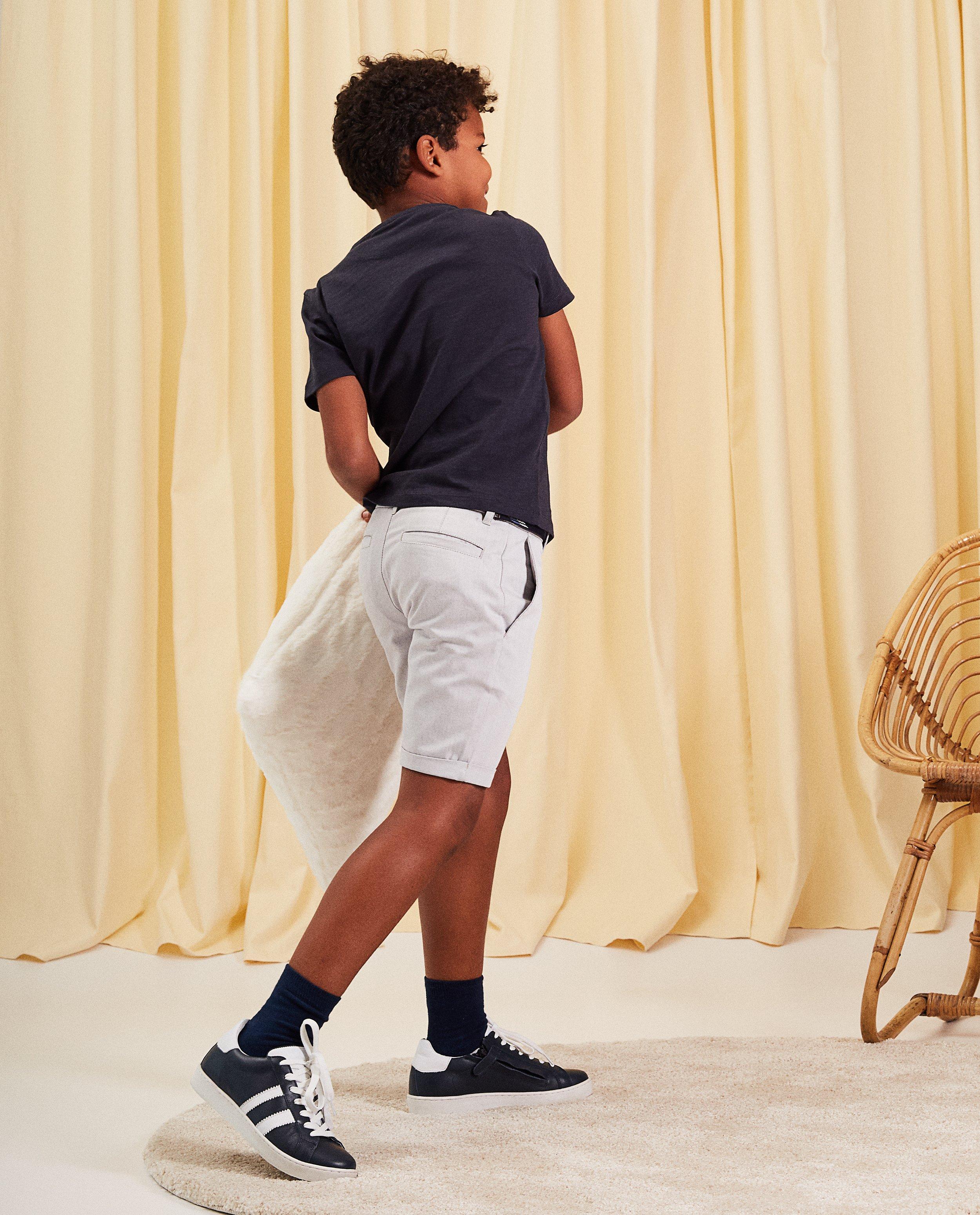 Shorts - Short chino avec ceinture communion
