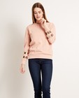Sweaters - Sweater met paillettenstroken