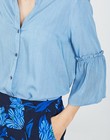 Hemden - Lichtblauwe blouse