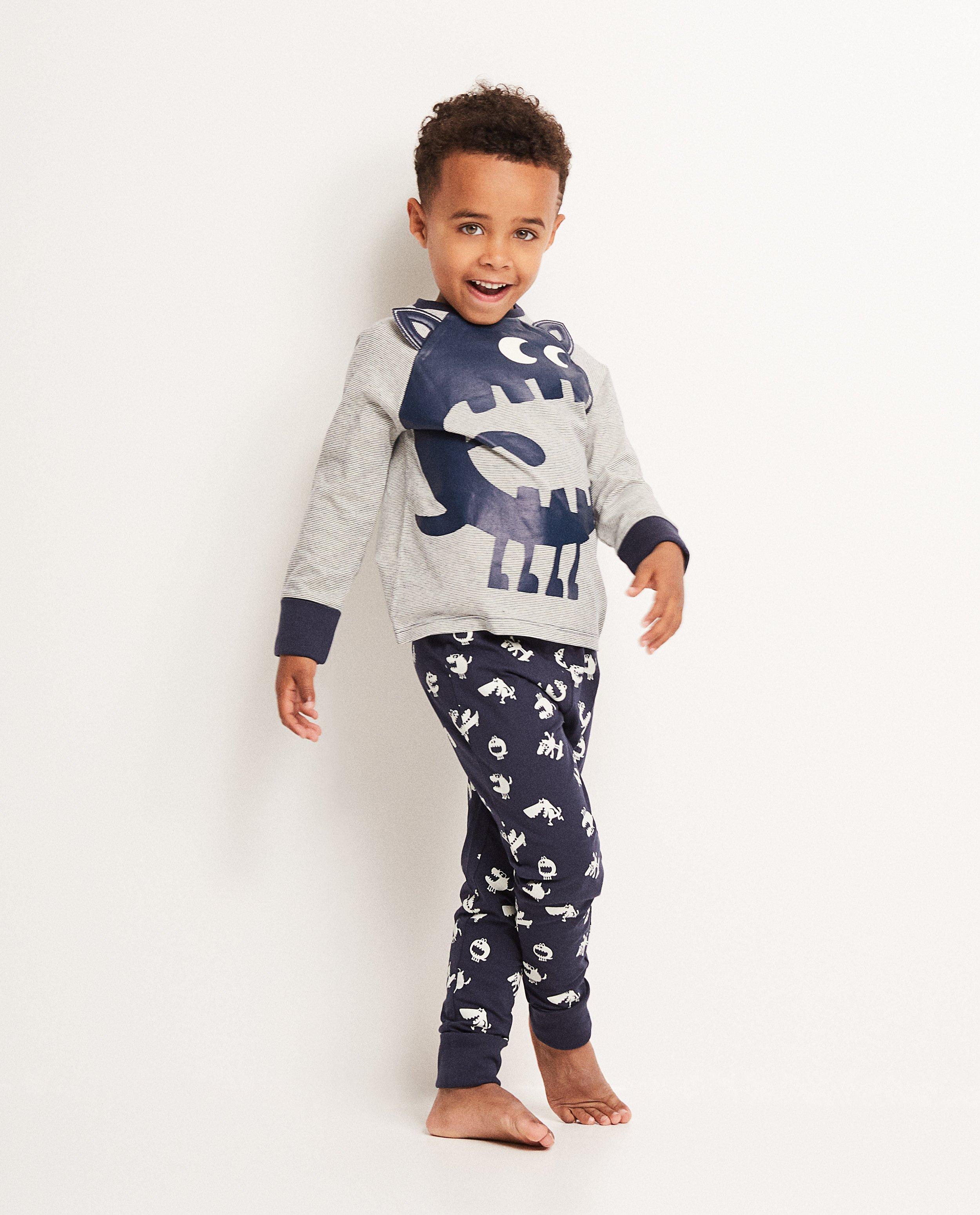 Pyjama met glow-in-the-dark print - en monstertjes - JBC