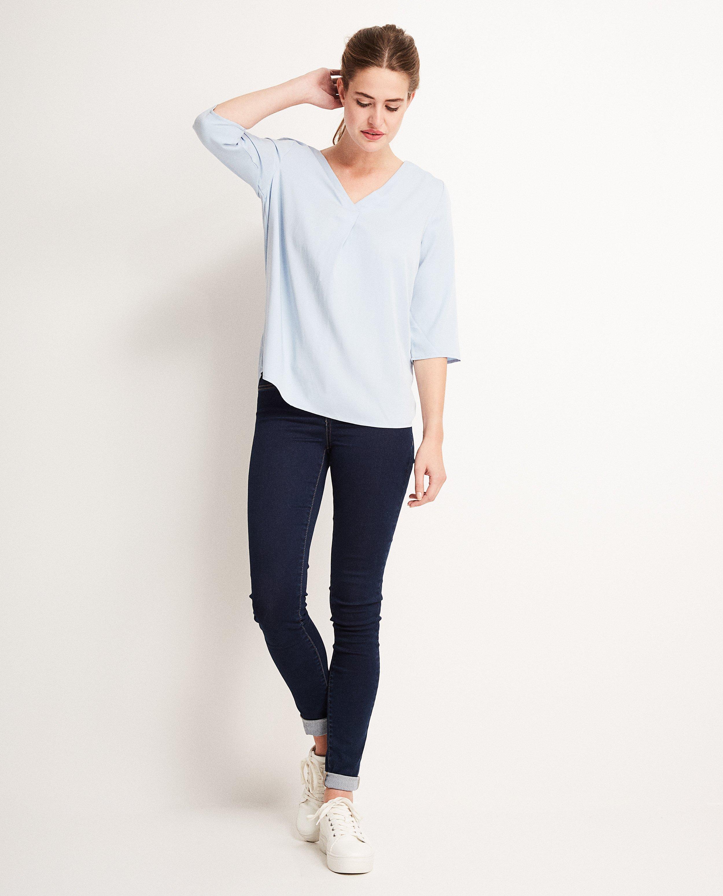 Viscose blouse - met V-hals - JBC