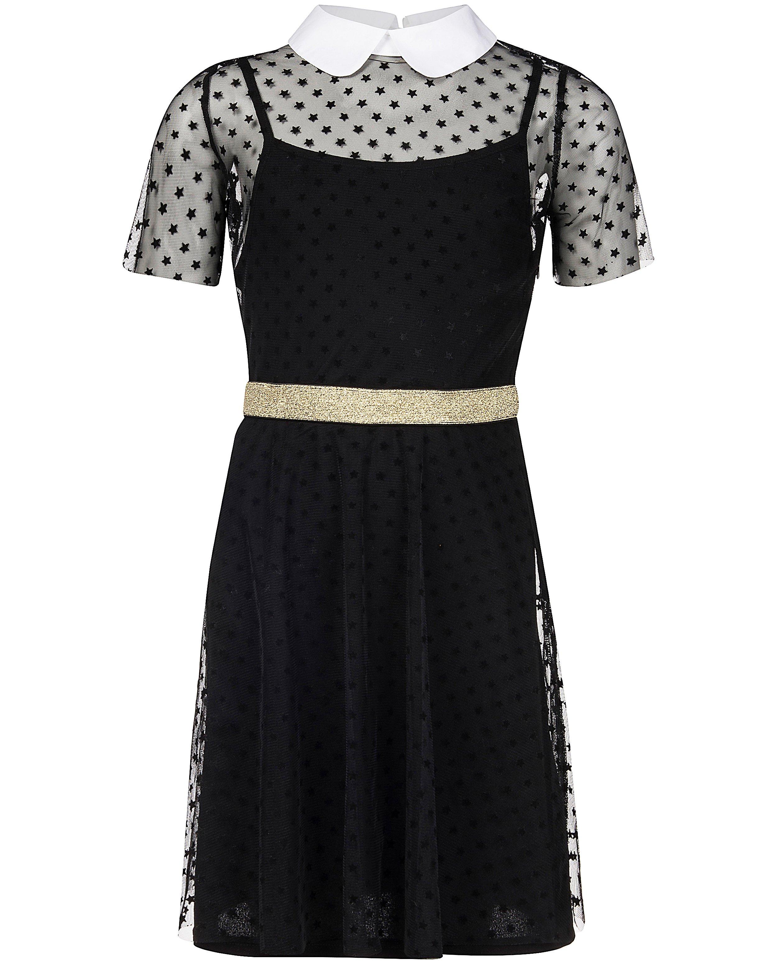 Robes - Robe noire en tulle
