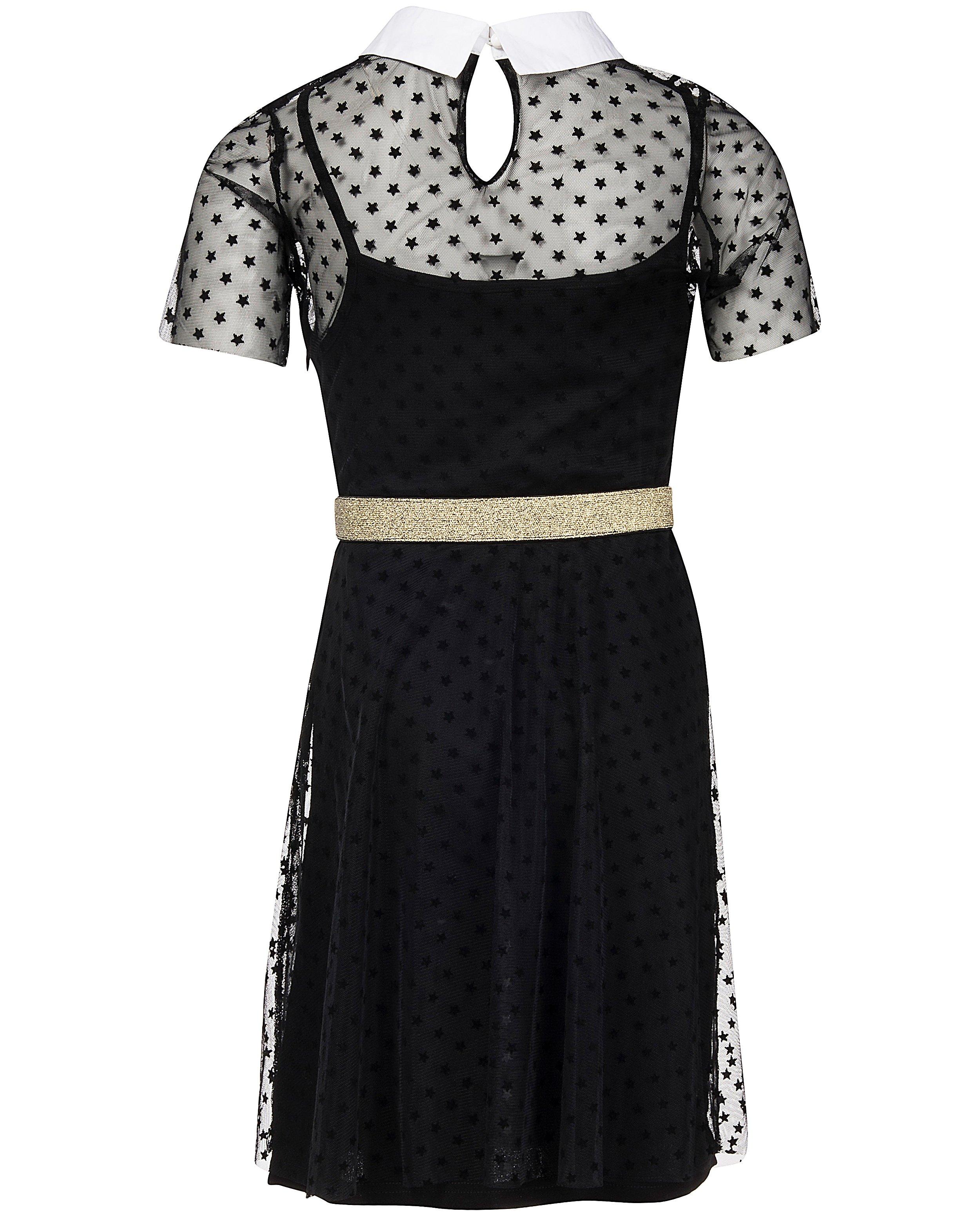 Robes - Robe noire en tulle