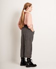 Pantalons - Jupe-culotte rayée