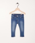 Jeans met drukknoopjes - en wassing - JBC